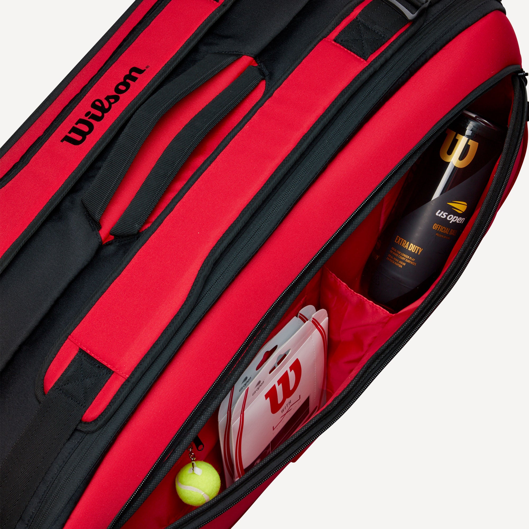 Wilson Super Tour Clash 9 Pack Tennis Bag Red (7)
