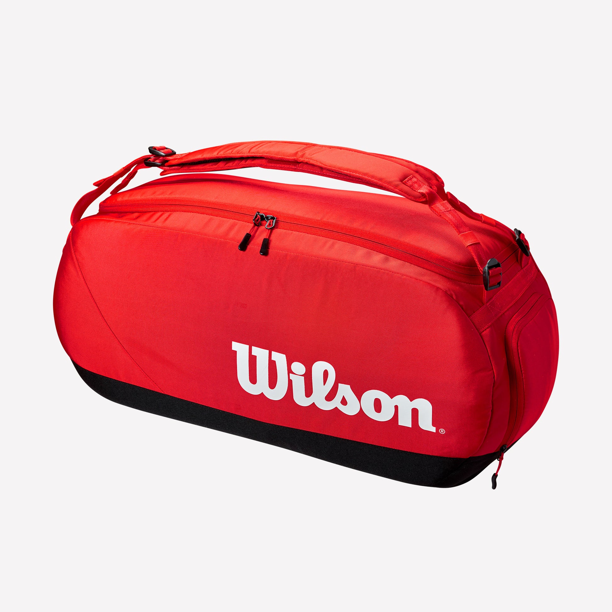 Wilson Super Tour Tennis Duffle Bag Large Red (1)