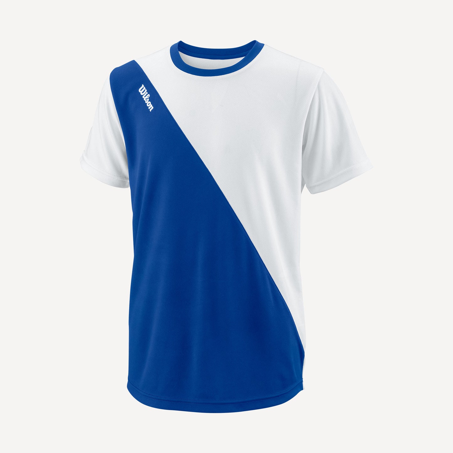 Wilson Team 2 Boys' Angle Tennis Shirt Blue (1)