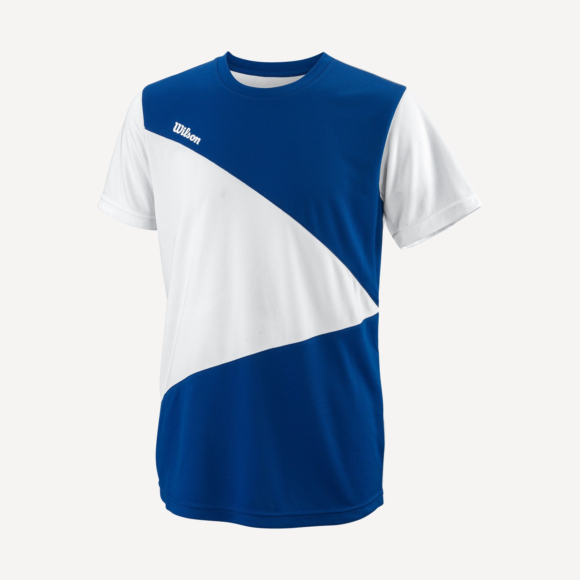 Wilson Team 2 Boys' Triangle Tennis Shirt Blue (1)