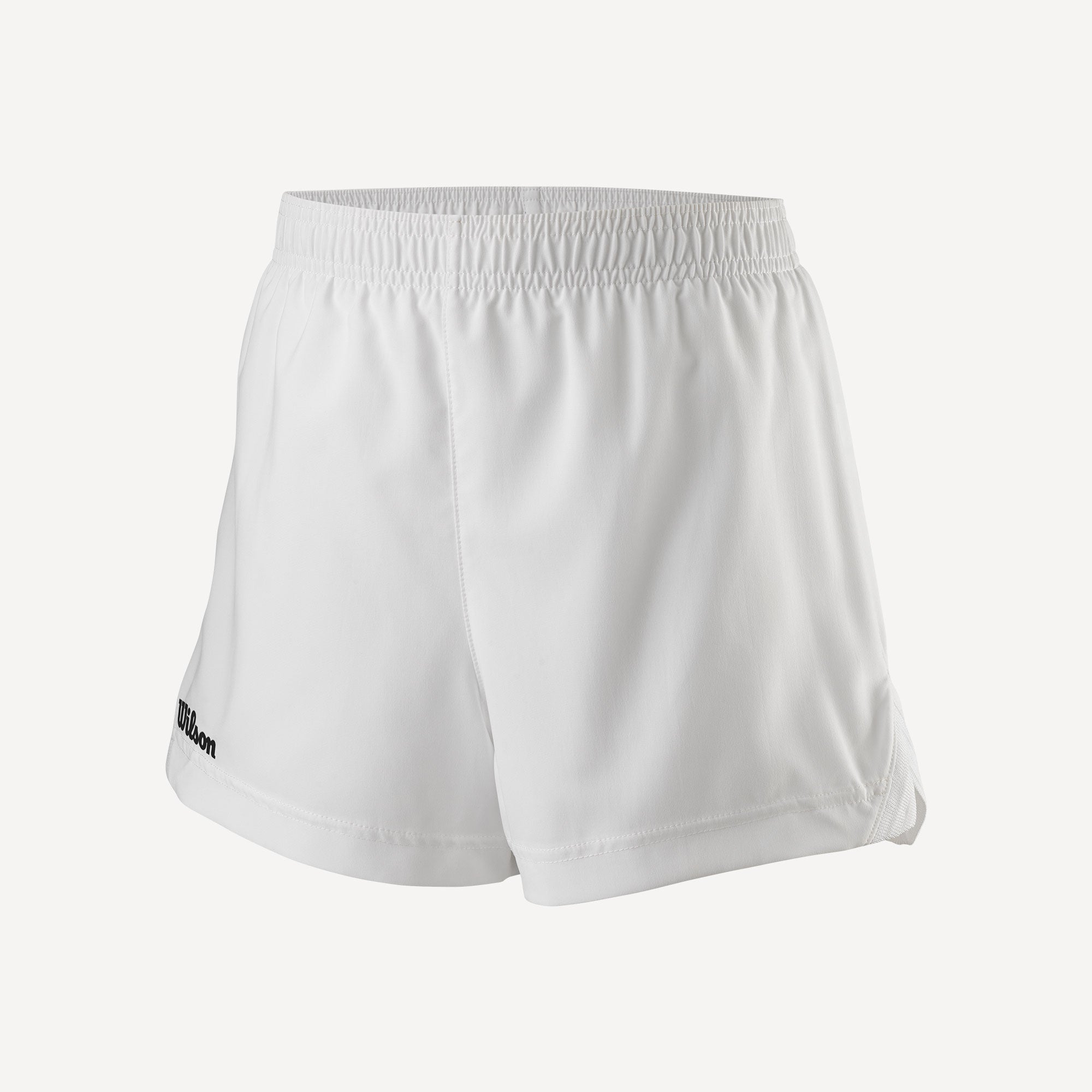 Wilson Team 2 Girls' 3.5-Inch Tennis Shorts White (1)