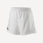 Wilson Team 2 Girls' 3.5-Inch Tennis Shorts White (1)