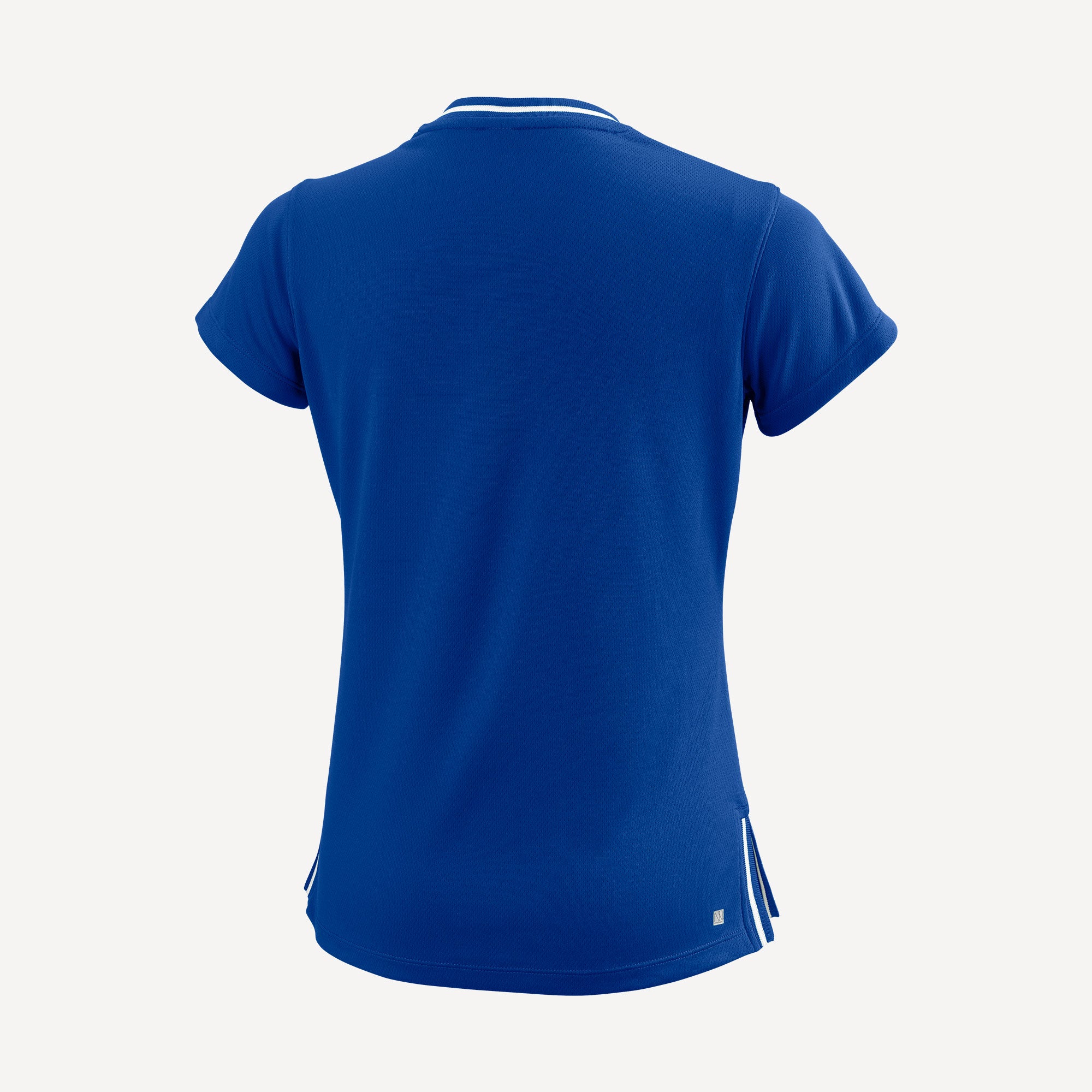 Wilson Team 2 Girls' V-Neck Tennis Shirt Blue (2)