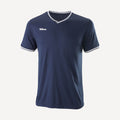 Wilson Team 2 Men's V-Neck Tennis Shirt Blue (1)