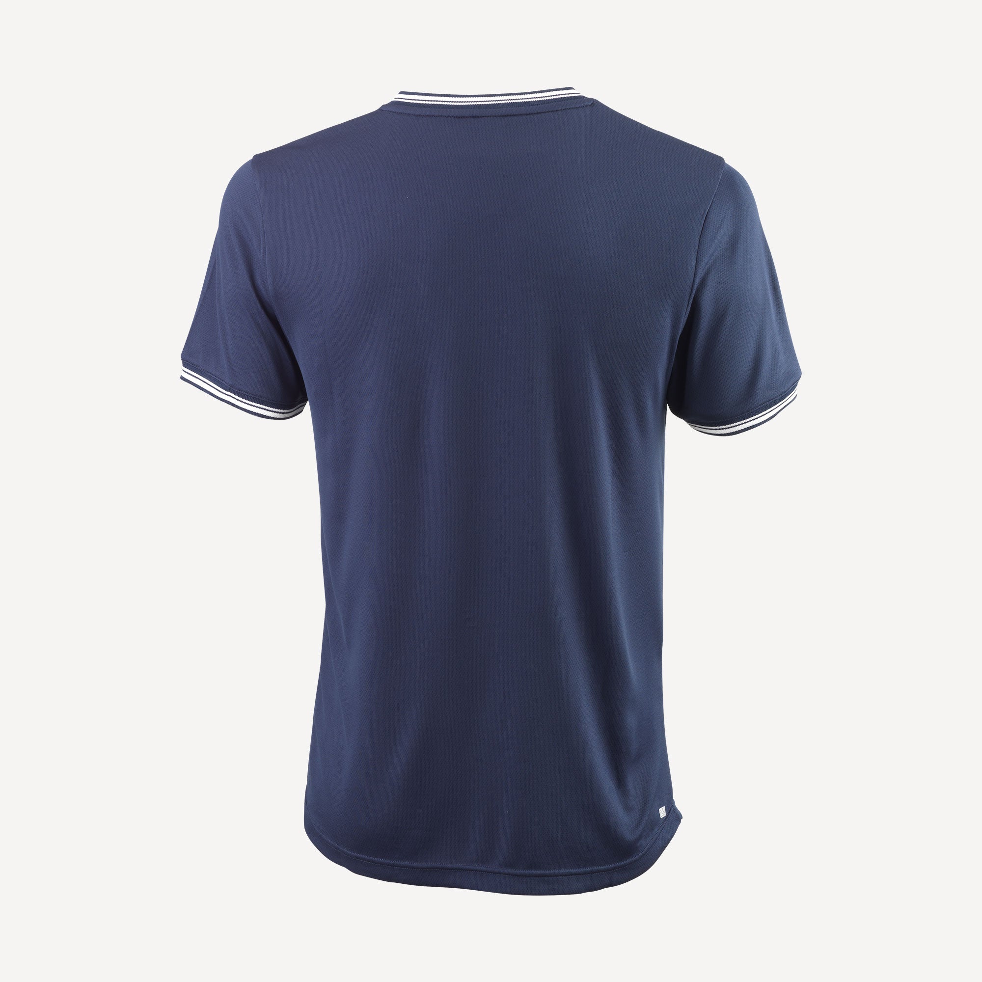 Wilson Team 2 Men's V-Neck Tennis Shirt Blue (2)