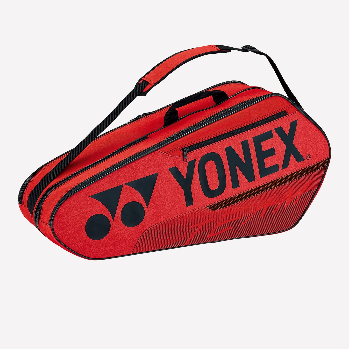 Yonex Team Racket X6 Tennis Bag Red (1)